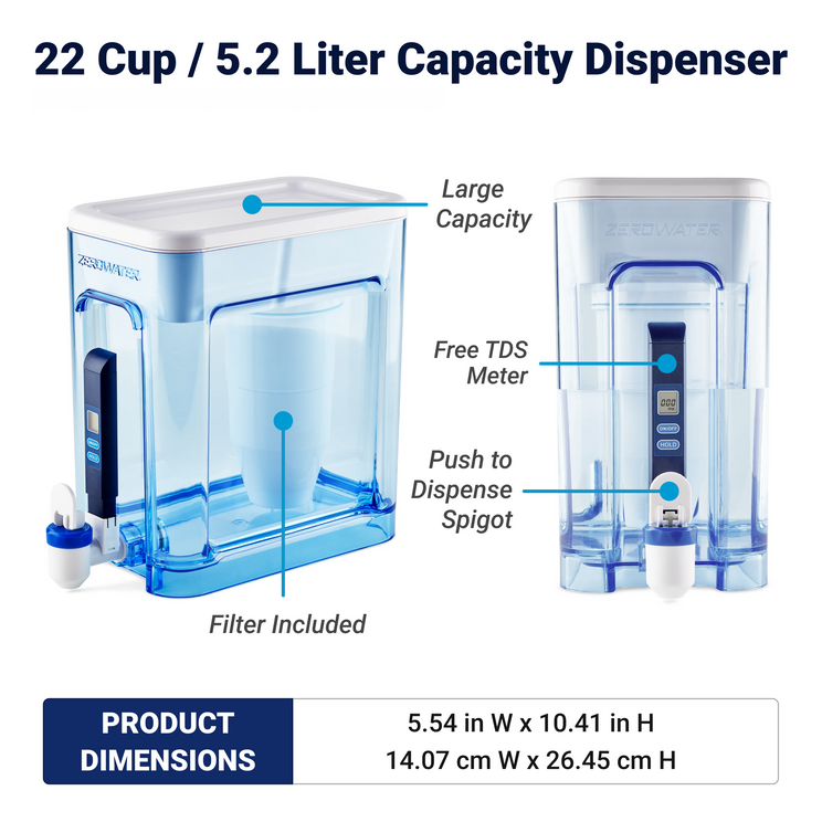 22 Cup Ready-Read Dispenser - Hover