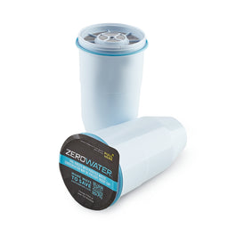 5 stage replacement filters 2 pack filter with one standing  up and 1 filter lying down with yogurt lid