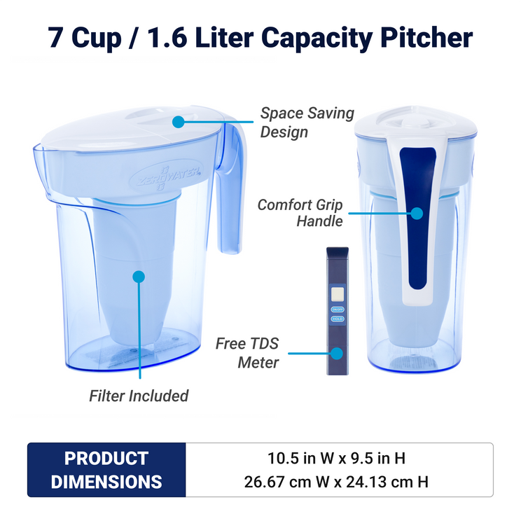 7 Cup Ready-Pour Pitcher - Hover